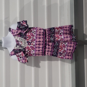 Little girls one pice short suit  Nanette kids brand size 6‎